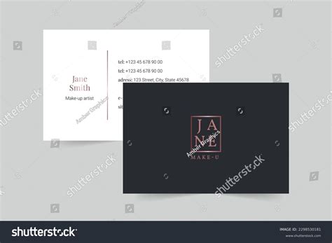 Makeup Artist Business Card Template 的图像结果