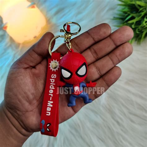 Spiderman Silicon Keychain – Just Shopper