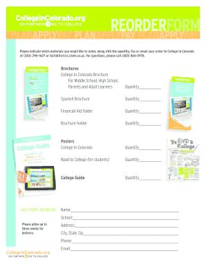 Fillable Online ReOrder Form 2014indd Fax Email Print - pdfFiller