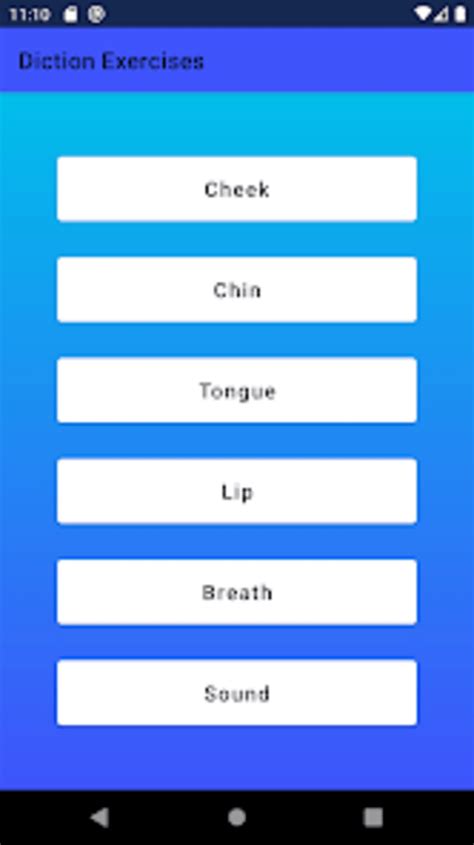 Diction Exercises for Android - Download