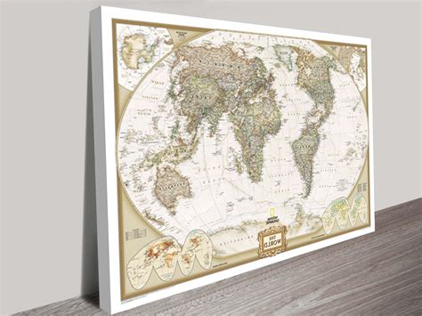 Framed World Map 的图像结果