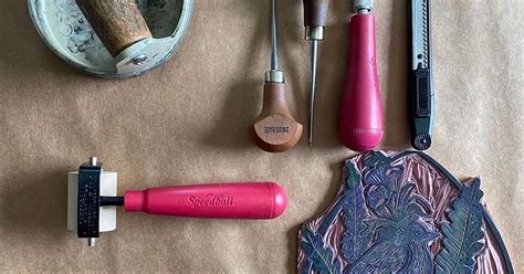 Linoleum Printmaking with HMP Co., Figgy Studio and Shop, Rochester, 13 ...