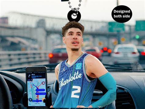Lamelo Ball Car Rear View Mirror Ornament Lamelo Ball Car - Etsy