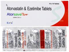 Atorsave Ez 10/10 MG | Order Atorsave Ez 10/10 MG Tablet Online at Truemeds