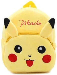 Flipkart.com | buYours Yellow Pikachu Soft Plush Bags 11 L for Small ...