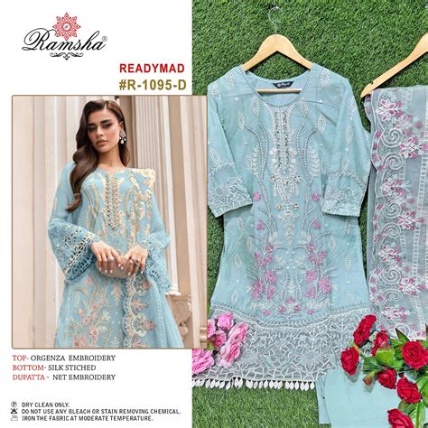 Ramsha R 1095 Embroiedery Pakistani Suits Online Sale