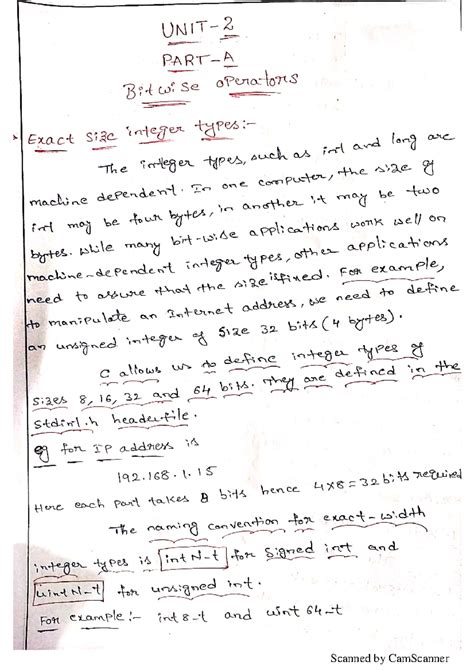 PPSC UNIT-2 MATERIAL - Computer science - Studocu