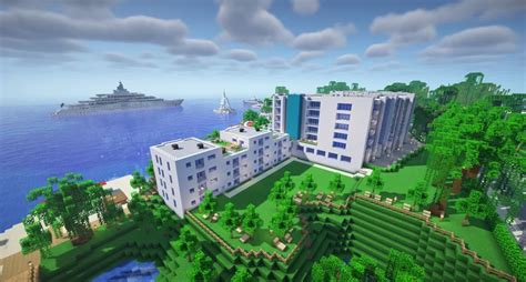 Image result for Minecraft Beach Motel Tutorial