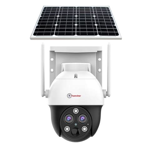 Trueview 4G Sim 3MP Duel Lens Solar Powered Security Camera