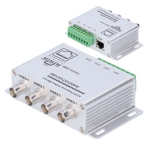 Buy 4 Channel Passive Balun, Twisted-Pair Transmitter 4CH for UTP ...