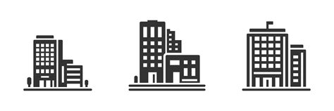 Simple Building Icon 的图像结果