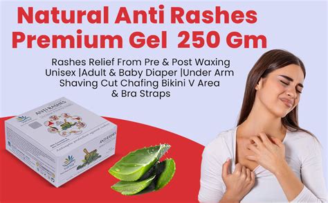 Amazon.in: Buy Natural Anti Rashes Premium Gel 250 Gm -with Aroma Oils ...
