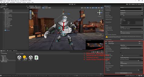 Unity Video URL 的图像结果