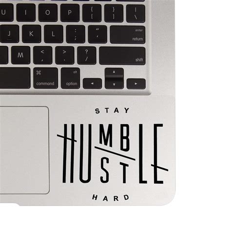 ISEE 360® Stay Humble Hustle Hard Laptop Motivational Inspiring Sticker ...