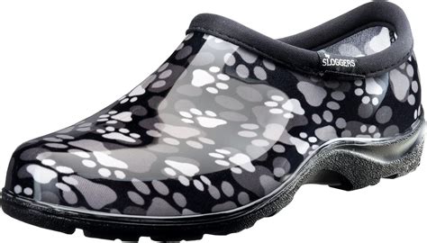Buy Sloggers Waterproof Comfort Shoe for Rain and Garden, Paw Print ...