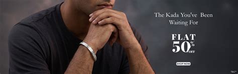 Buy Designer Silver Kada & Punjabi Kada for Men - Touch925 Silver Jewellery