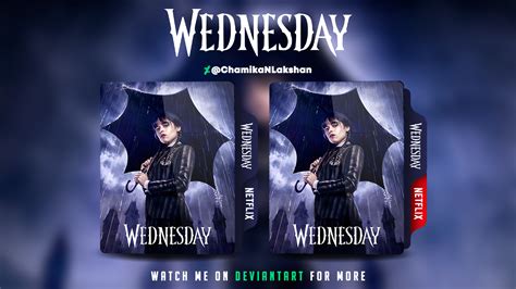 Wednesday S01 Folder Icons V2 by ChamikaNLakshan on DeviantArt