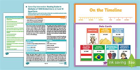 👉 Y4 Intervention: Reading Scales Divided Into Equal Parts