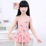 Latest Designer Frozen Elsa Print Long Swimwear for Baby Girls in India