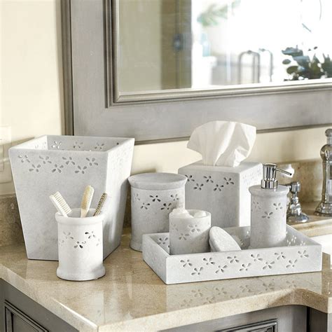 Cloey Marble Bath Accessories | Ballard Designs