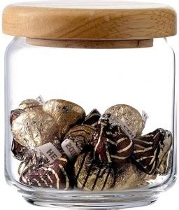 Ocean Pop jar, wooden lid, Glass Set Beer Glass Price in India - Buy ...