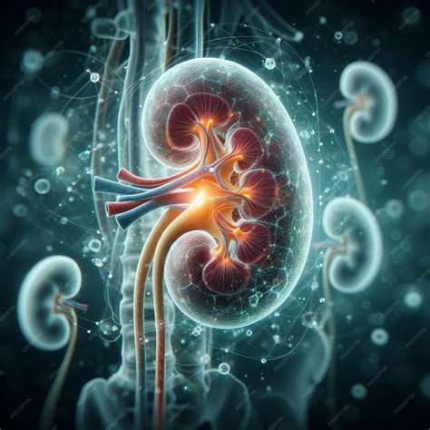 Anatomía de los riñones | Foto Premium