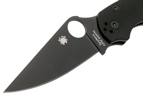 Spyderco Paramilitary 2 Black C81GPBK2 pocket knife | Advantageously ...