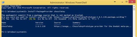 Image result for Unexpected Package Windows PowerShell