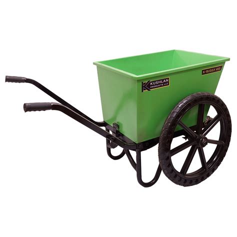 KUSHLAN PRODUCTS, Steel Tray, 4 1/2 cu ft Max Volume Capacity, Wheelbarrow - 819X16|K-Buggy450 ...