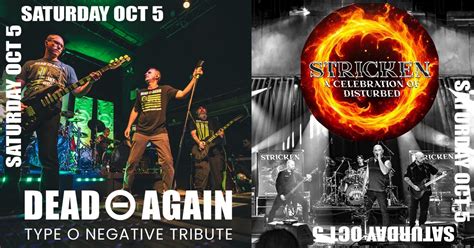 Type O Negative & Disturbed Tributes Invade HMAC, Harrisburg Midtown ...