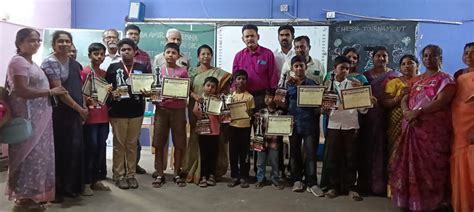 District-Level Chess Tournament Successfully Conducted in Tirupathur