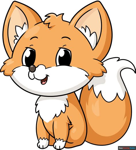 Image result for Cute Fox Drawing Tutorial