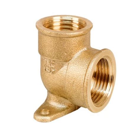 Buy Wall ed Brass Elbow Pipe Fitting Connection Back Plate Backplate ...