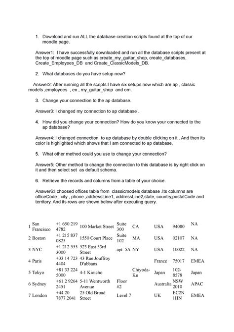 Introduction to query databases - Download and run ALL the database ...