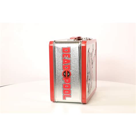 Deadpool Tin Titans Lunch Box with Thermos - Previews Exclusive