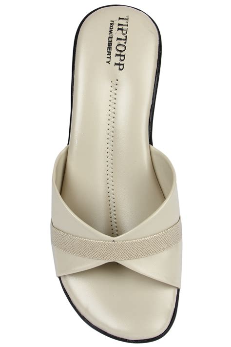 Buy Liberty Women's Beige Flats Online @ ₹699 from ShopClues