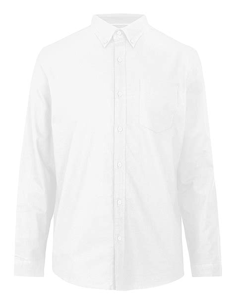 Buy Pure Cotton Oxford Shirt at Marks & Spencer