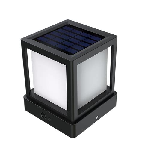 Solisun Solar Column Pillar Lights | Solar Gate Lights | Waterproof