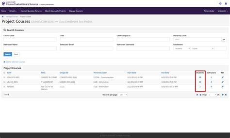 How to manage courses using Watermark Course Evaluations & Surveys ...