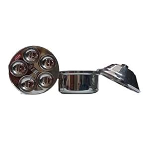 Matbakh Karaikudi Idli Induction pot Stainless steel|Satti|Steamer ...