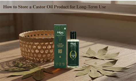 How to Store Castor Oil | Tips for Long-Term Use & Quality – EriCare®
