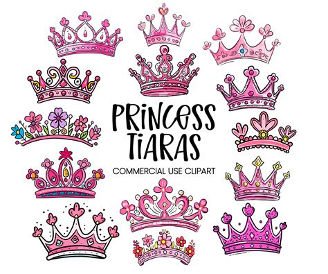 Pink Princess Tiara Clipart
