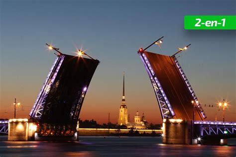 2-in-1 Business Class Tour: St. Petersburg NIGHT TOUR WITH BRIDGE ...