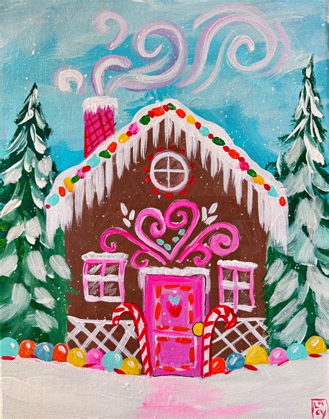 Gingerbread House Color Spray Paint