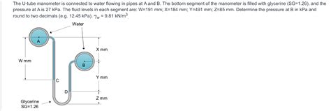 Image result for Manometer Formula