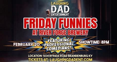 Friday Funnies: Live Stand-Up Comedy at River Forge Brewery in ...