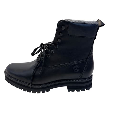 Timberland Courma Guy Waterproof Warm Lined Boot Black A2F6H Size 12