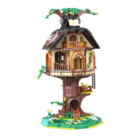 CaDA - C66013 - Tree House Library - 1808 Pieces - LED Kit Included ...
