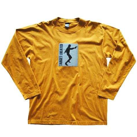 『dizzy tribe』90s reflected print L/S Tee *deadstock | excube.e_shop
