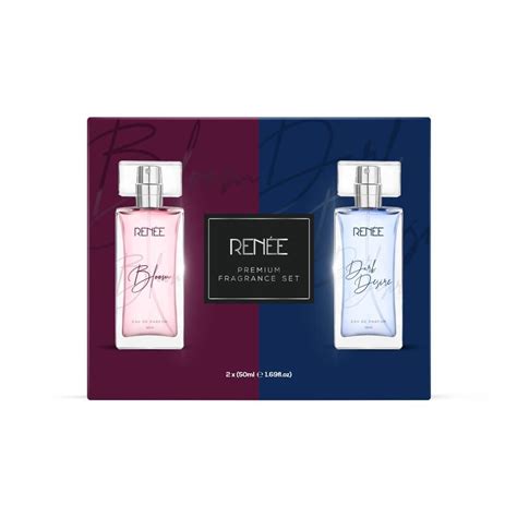 RENEE Eau De Parfum Premium Fragrance Set - Bloom & Dark Desire 50ml each